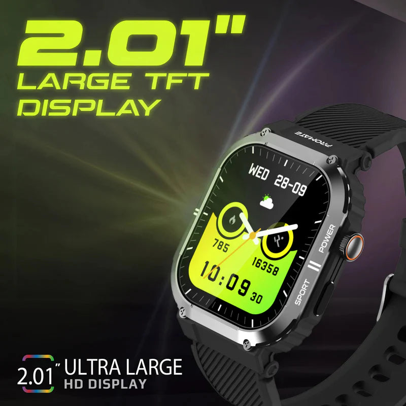Promate xWatch-SL 2.01" Fitness Tracker Smartwatch