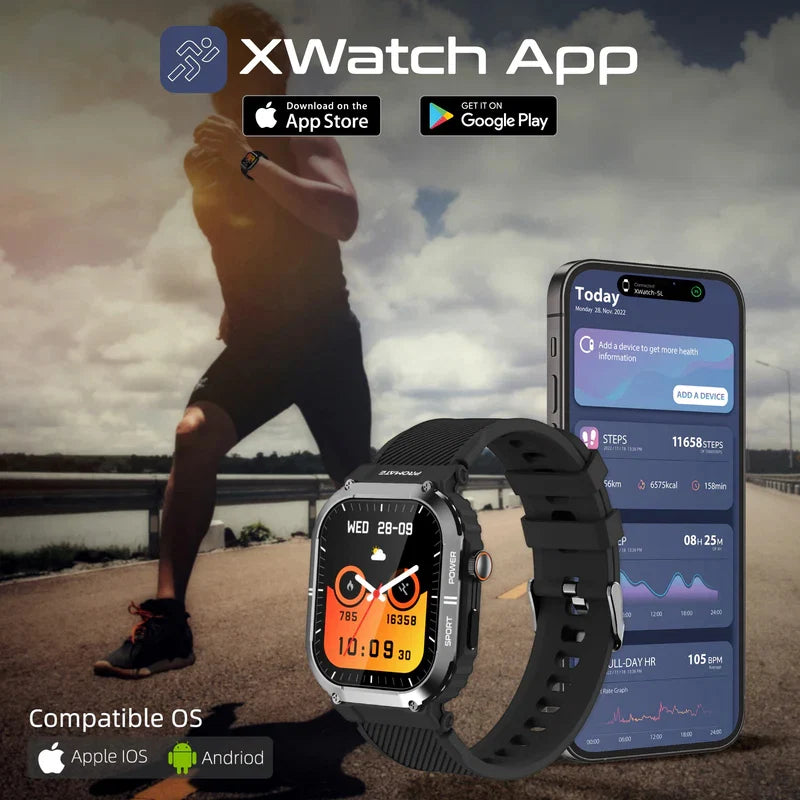 Promate xWatch-SL 2.01" Fitness Tracker Smartwatch