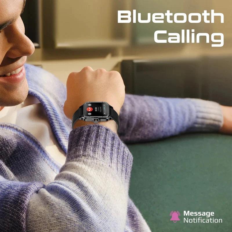 Promate xWatch-RM 1.78" Curved AMOLED Fitness Tracker Smartwatch
