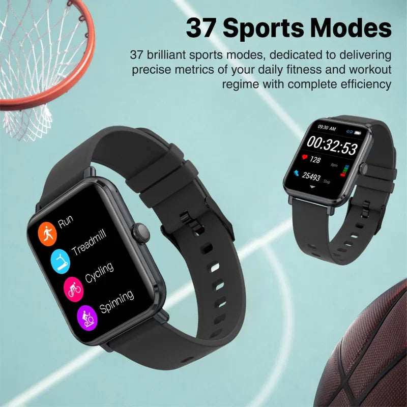 Promate ProWatch-M18 1.78" AMOLED Fitness Tracker Smartwatch