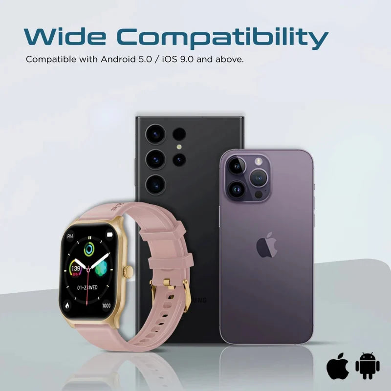 Promate xWatch-B2 2.01" ActivLife Fitness Tracker Smartwatch