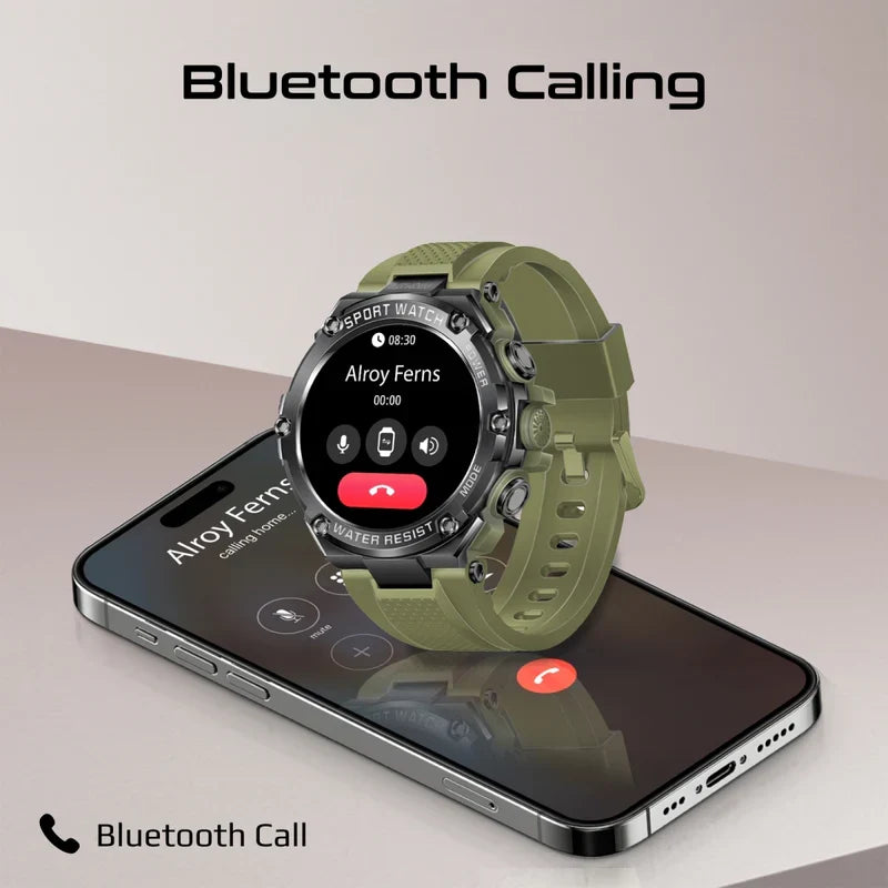 Promate xWatch-R19 1.53" Round Fitness Tracker Smartwatch