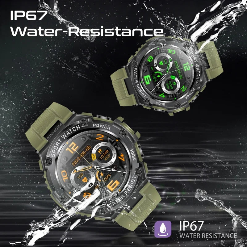 Promate xWatch-R19 1.53" Round Fitness Tracker Smartwatch