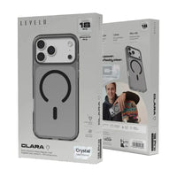 Levelo Clara MagSafe Case Smoke