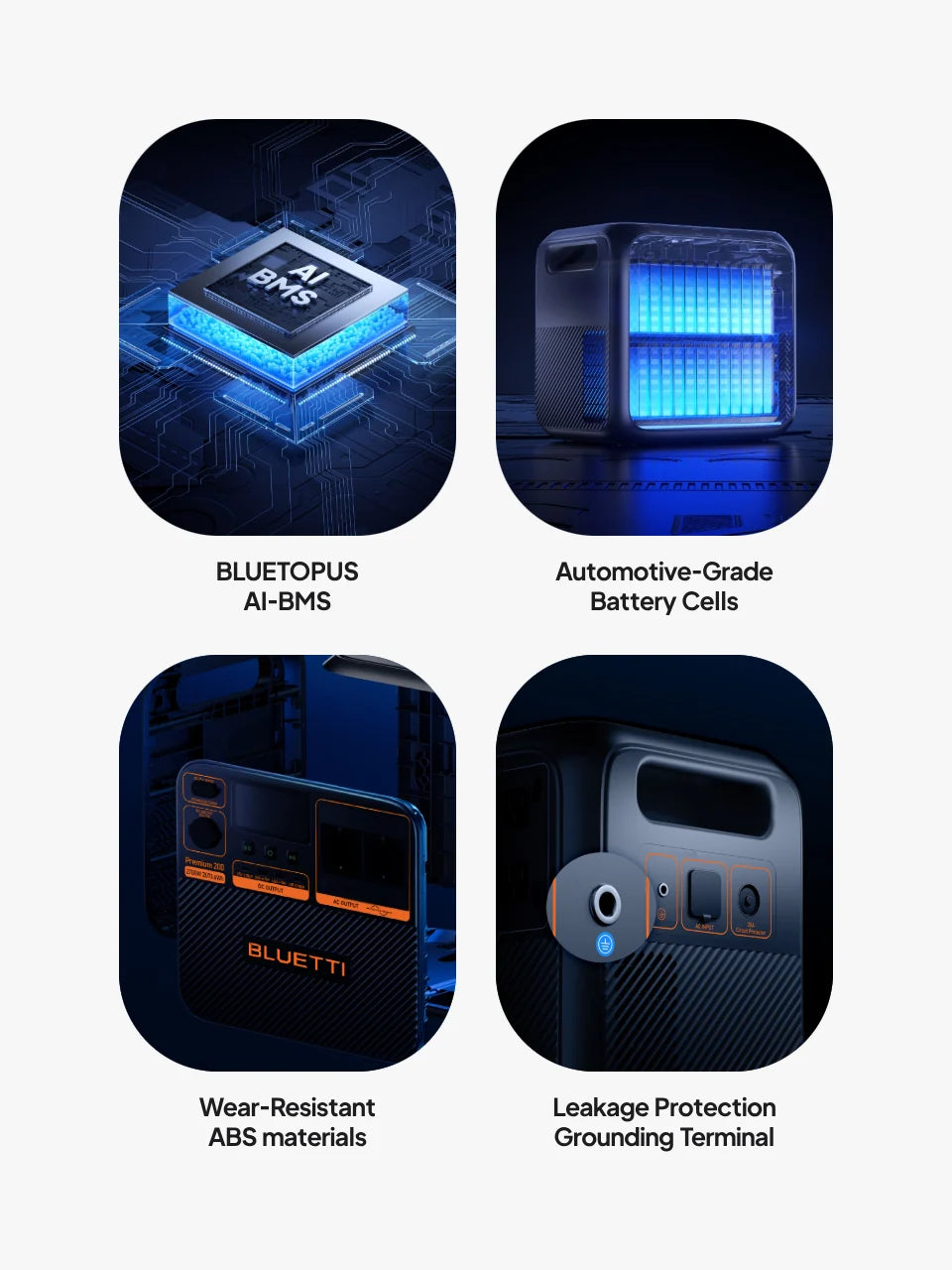 Bluetti 2700W 2073.6Wh Premium 200 V2 Portable Power Station