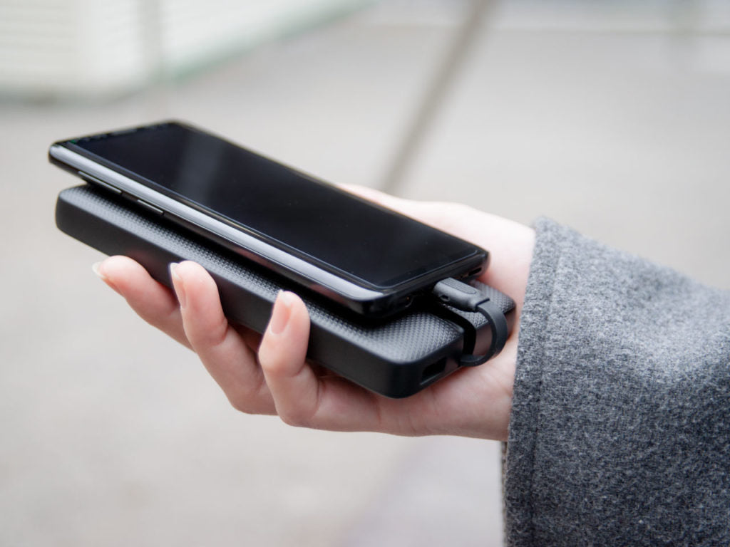 RAVPower RP-PB160 5000mAh Power Bank with Built-In USB-C Cable