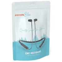 Porodo Blue ENC Neckband In-Ear Earphones