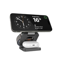 Porodo 3-in-1 Magsafe Wireless Foldable Fast Charger 15W