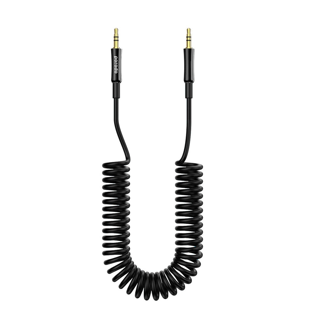 Porodo AUX 3.5 to 3.5 Coil Cable 1.2M