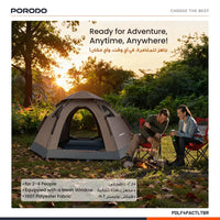 Porodo Lifestyle Automatic Camping Tent