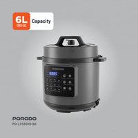 Porodo Lifestyle 1300W Electric Pressure Cooker 6L