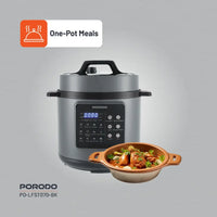 Porodo Lifestyle 1300W Electric Pressure Cooker 6L