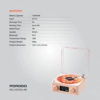 Porodo LFS074 Portable White Noise Speaker