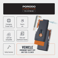 Porodo Lifestyle Vehicle Emergency Kit And Tool Cleaner