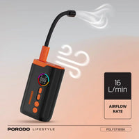 Porodo Lifestyle 55W Portable Tire Inflator 150 PSI
