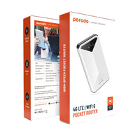 Porodo 4G LTE & Wifi 6 Pocket Router