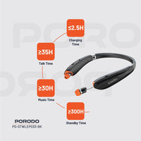 Porodo Soundtec Echo Flex Retractable ENC Neckband