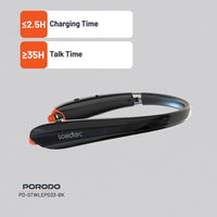 Porodo Soundtec Echo Flex Retractable ENC Neckband