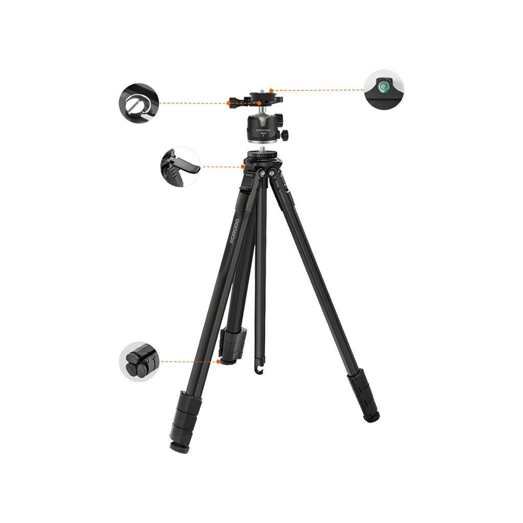 Porodo Ultra Light Aluminum Tripod