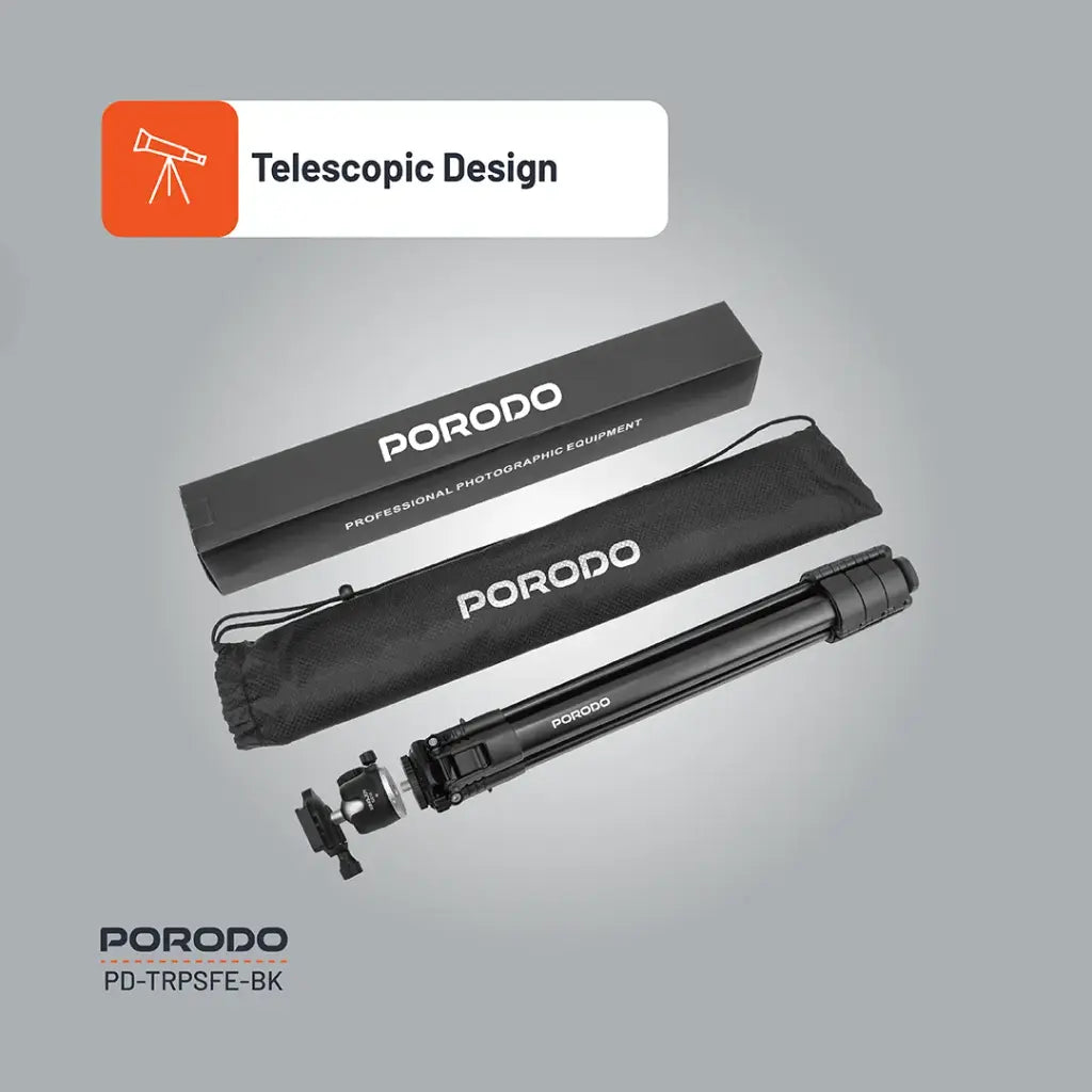 Porodo Ultra Light Aluminum Tripod