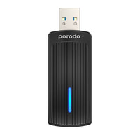 Porodo Dual-Band USB 3.0 Wi-Fi Adapter