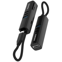 Porodo 7-In-1 Multi-Port USB Hub with 5Gbps Transfer Speed