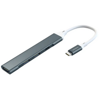 Porodo Aluminum Multi-Port USB-C Hub