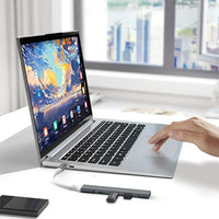 Porodo Aluminum Multi-Port USB-C Hub