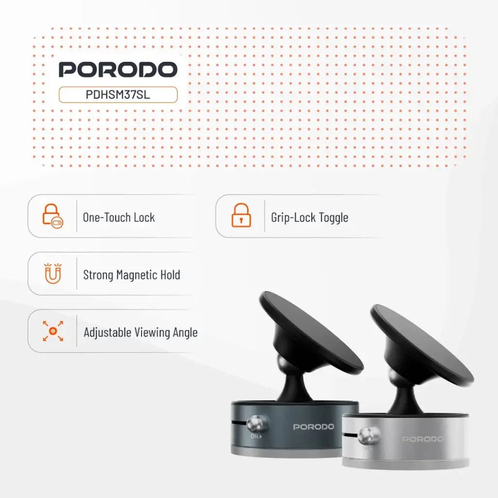 Porodo Multi-Surface MagSafe Phone Holder