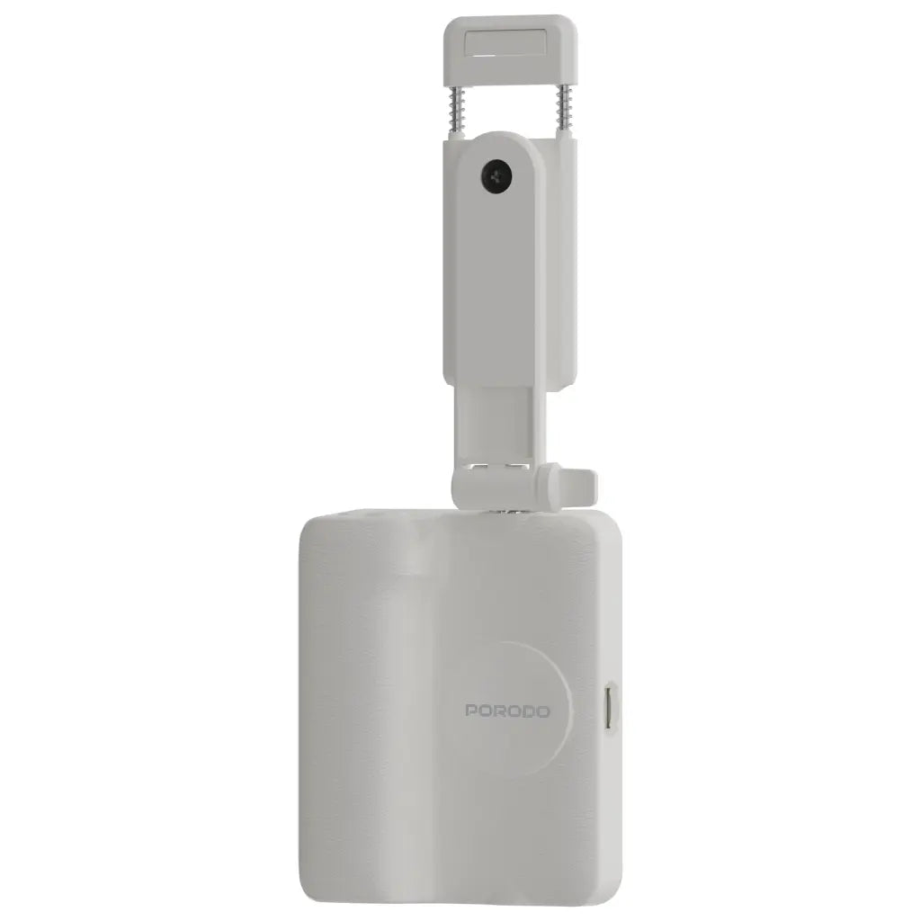 Porodo Lifestyle 3-in 1 Bluetooth Selfi Stick 360° with Detachable Fill Light & Stand