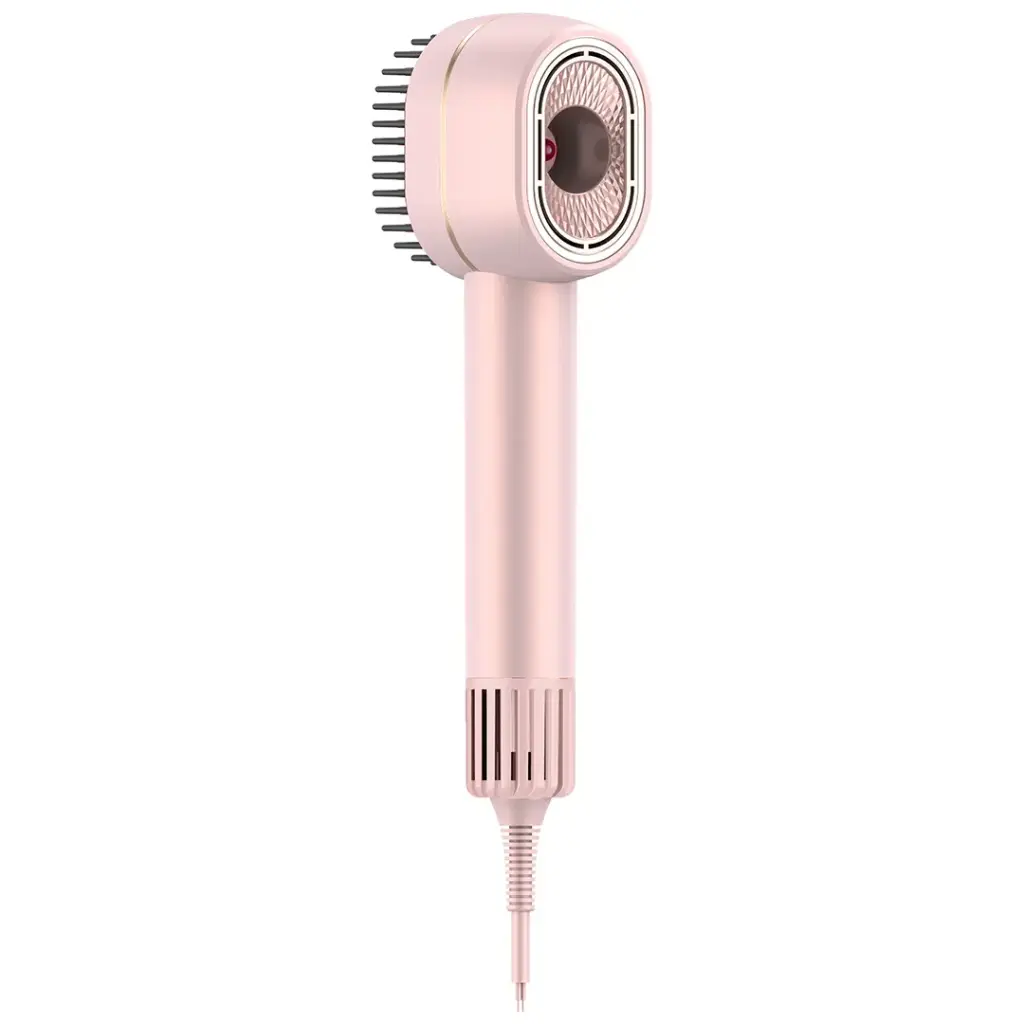 Porodo 2-In-1 Hair Dryer & Straightener Brush with Smart Temperature Control