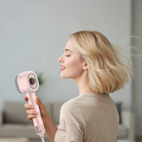 Porodo 2-In-1 Hair Dryer & Straightener Brush with Smart Temperature Control