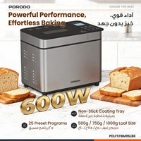 Porodo Lifestyle Khabaz Bread Maker