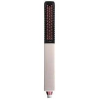 Porodo Dual-Mode Hair Straightening Brush with Detachable Comb