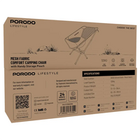 Porodo Lifestyle Mesh Camping Chair