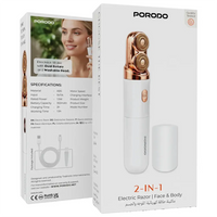Porodo 2-in-1 Face & Body Razor