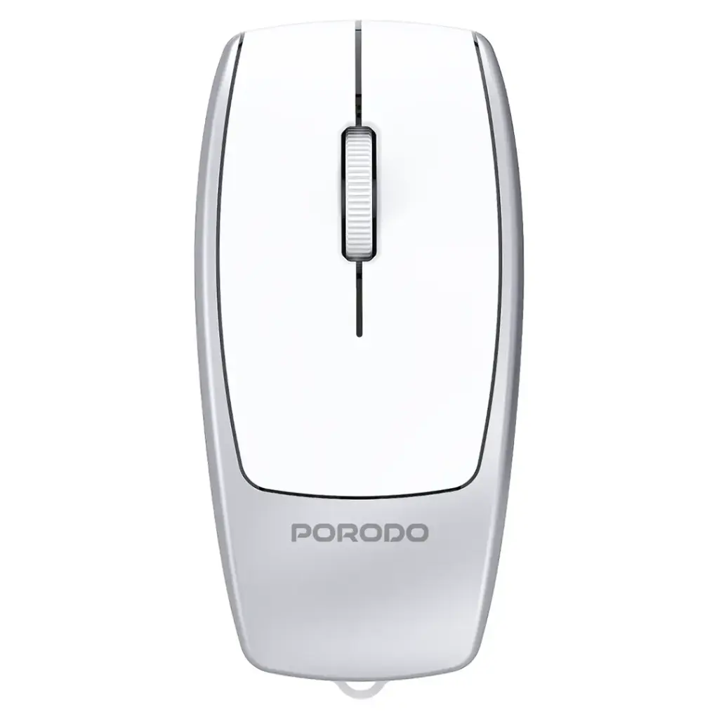 Porodo Wireless Mouse 1600DPI with Card Reader