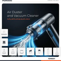 Porodo Tornado Pro Air Duster & Vacuum Cleaner