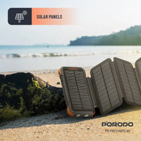 Porodo Power Bank 20000mAh 4-Panel Solar