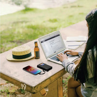 Porodo PDPBFCH087BK 4G LTE WiFi 6 Pocket Router and Power Bank