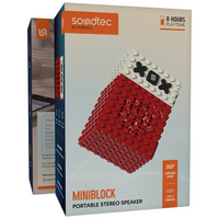 Porodo Soundtec MiniBlock Portable Stereo Speaker