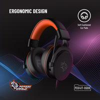 Porodo Gaming 7.1 Surround Sound PC RGB Headset