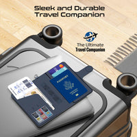 Promate PassMate RFID Passport Holder with Tracking