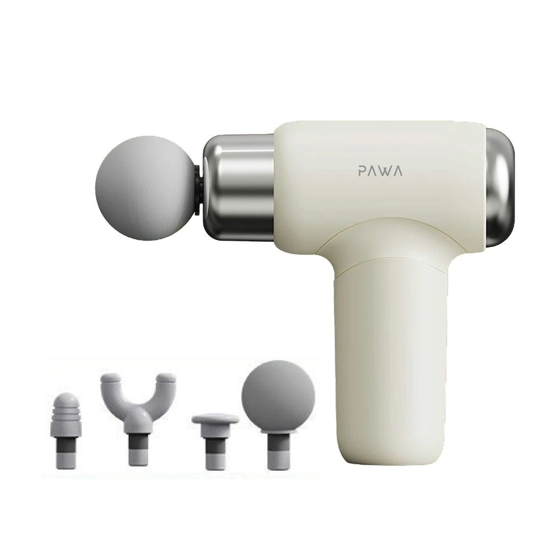 Pawa Revive Cordless Massager with 4 Massage Heads
