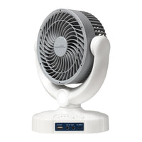 Porodo Blue 3600mAh Fan with LED Light & Power Bank