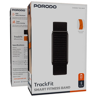 Porodo TrackFit Smart Fitness Band – 120+ Sports Modes & 30-Day Battery
