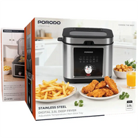 Porodo Lifestyle 2.5L Stainless Steel Deep Fryer