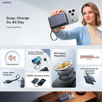 Ugreen PB567 Magnetic 10000mAh 30W Power Bank