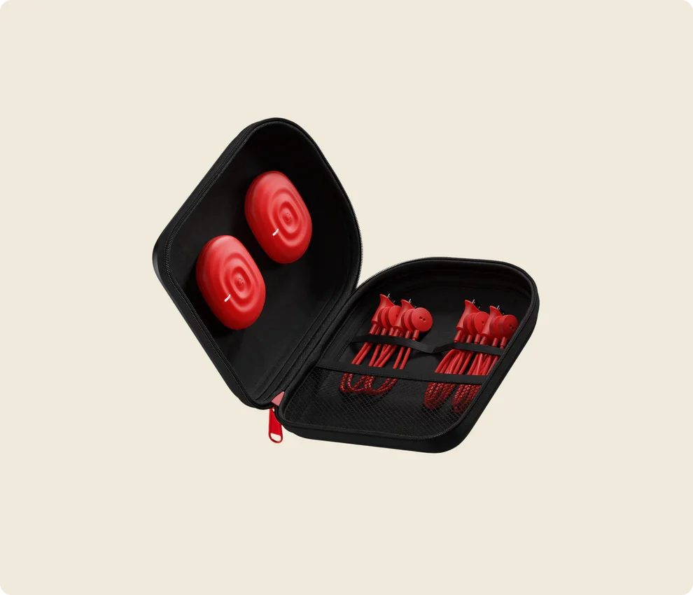 Therabody PowerDot 2.0 Duo - Red - Massager - Pro Sports | Shop online in Kuwait