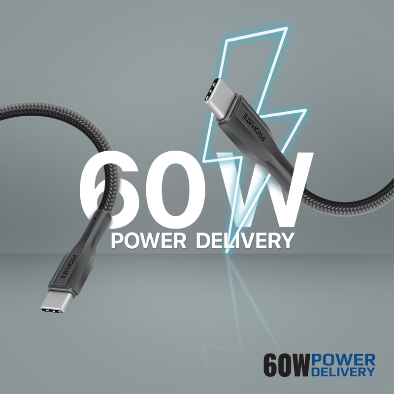 Promate PowerPort 25CC 25W Charger with Cable